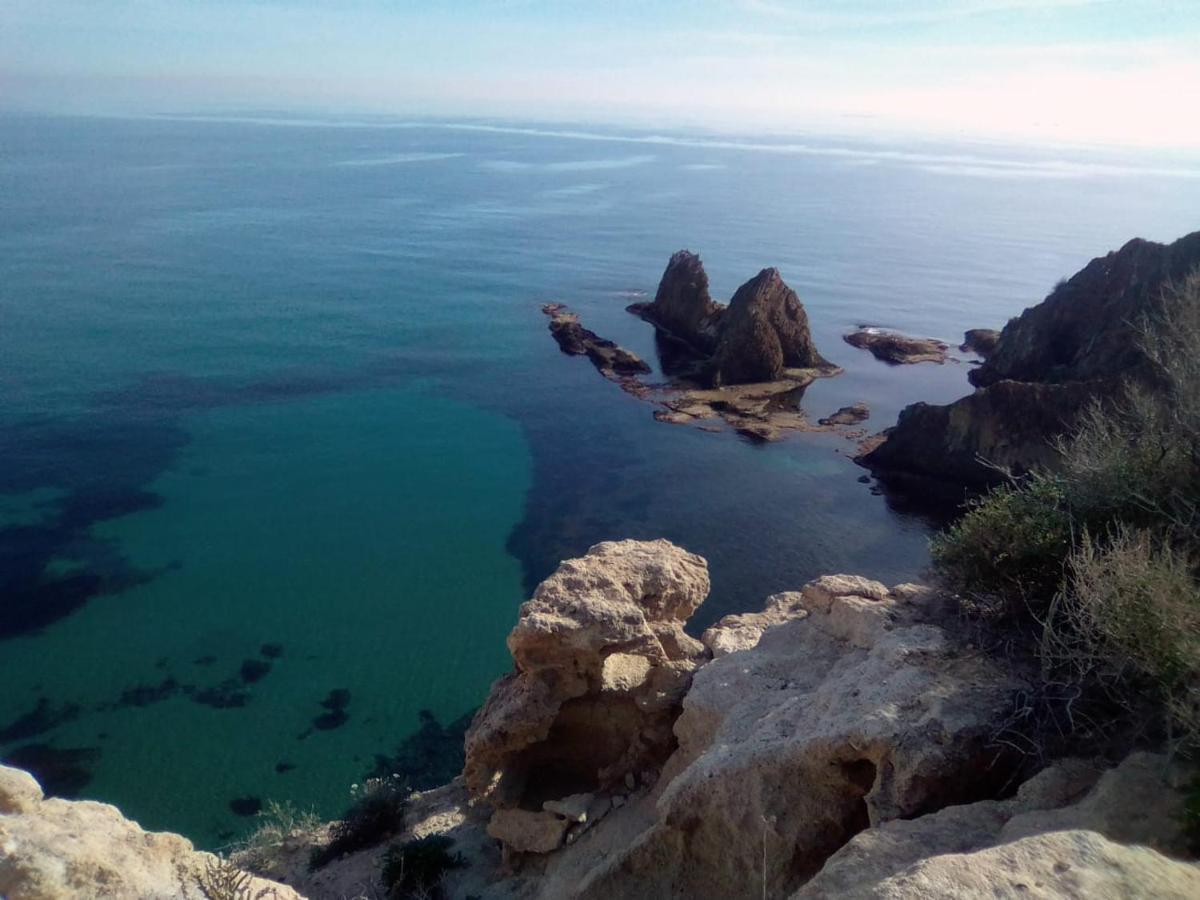 Apartamento Junto Al Mar En La Costa De Almeria El Pozo del Esparto ภายนอก รูปภาพ